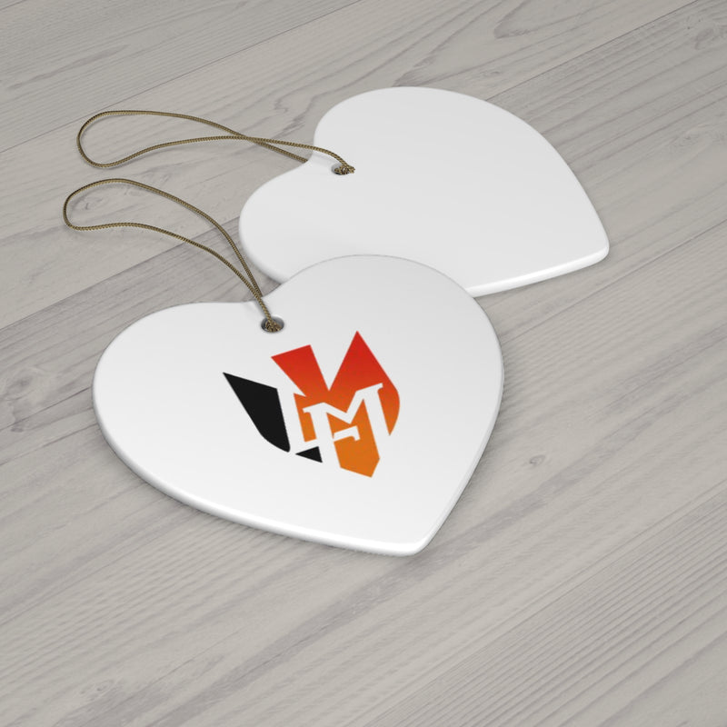 Ceramic Ornament, 4 Shapes