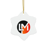 Ceramic Ornament, 4 Shapes