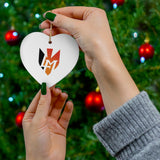 Ceramic Ornament, 4 Shapes
