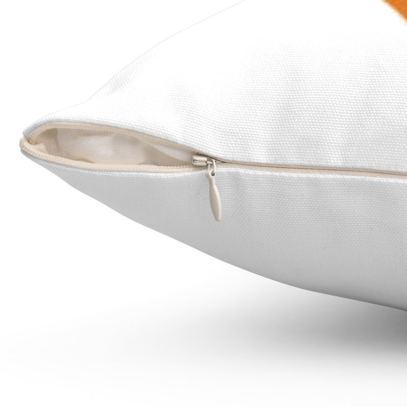 Spun Polyester Square Pillow
