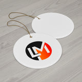 Ceramic Ornament, 4 Shapes