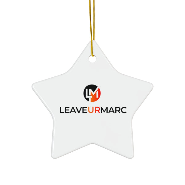 Ceramic Ornament, 4 Shapes
