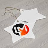 Ceramic Ornament, 4 Shapes