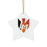 Ceramic Ornament, 4 Shapes