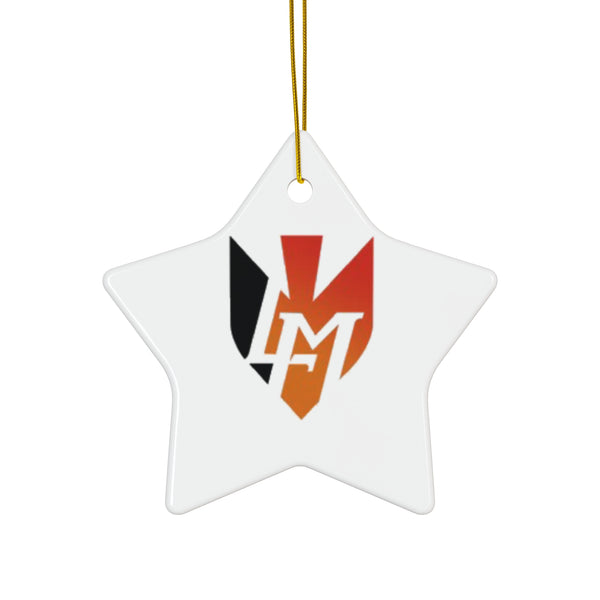 Ceramic Ornament, 4 Shapes