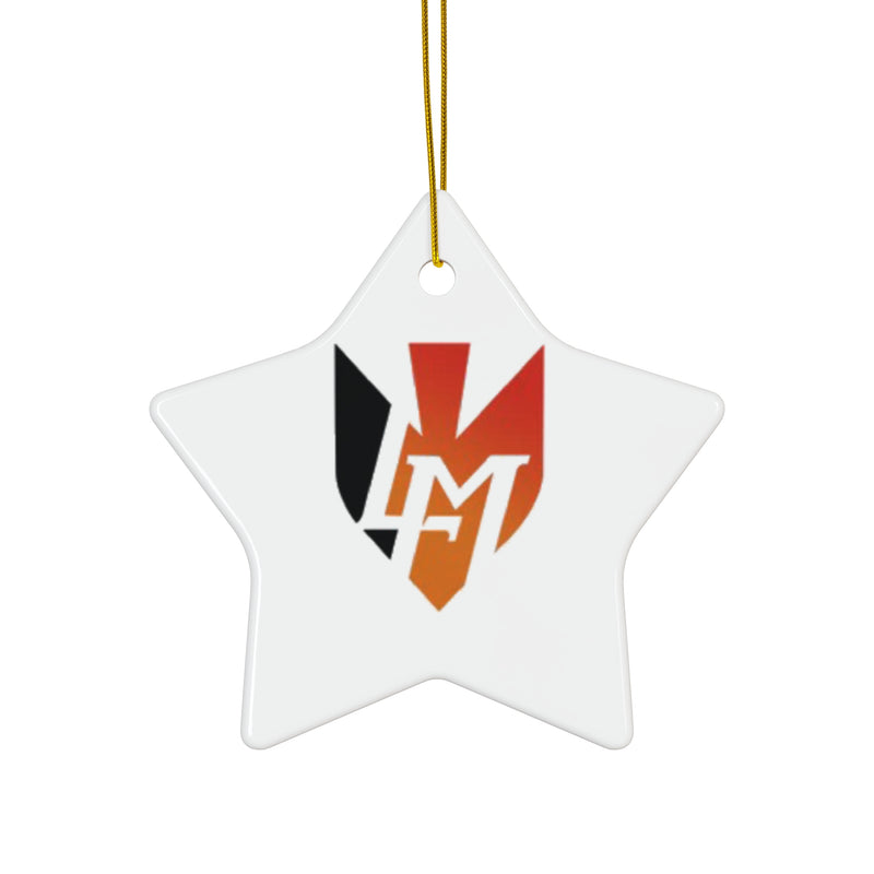 Ceramic Ornament, 4 Shapes